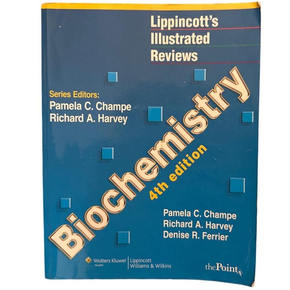 Lippincotts Illustrated Reviews Biochemistry 4th Edition‎ Medical Textbook